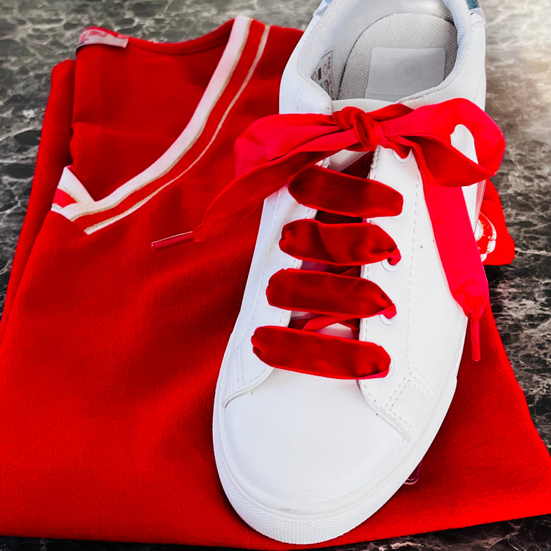 Lacets velours on sale