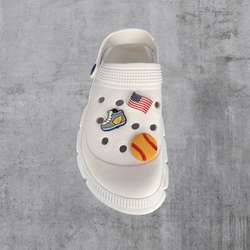 Pins de Crocs "MON USA YES YOU CAN" - Shoeslaces-fr