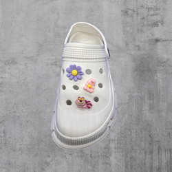 Pins de Crocs "MON CHAT CHESHIRE SANS ALICE MAIS MERVEILLEUX" - Shoeslaces-fr