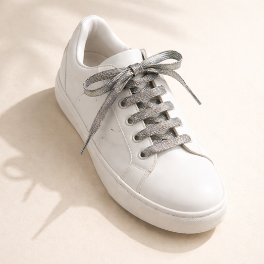 Lacets pailletés pour sneakers  – Glitter Shoelaces  (10 colors, 120 & 140 cm)