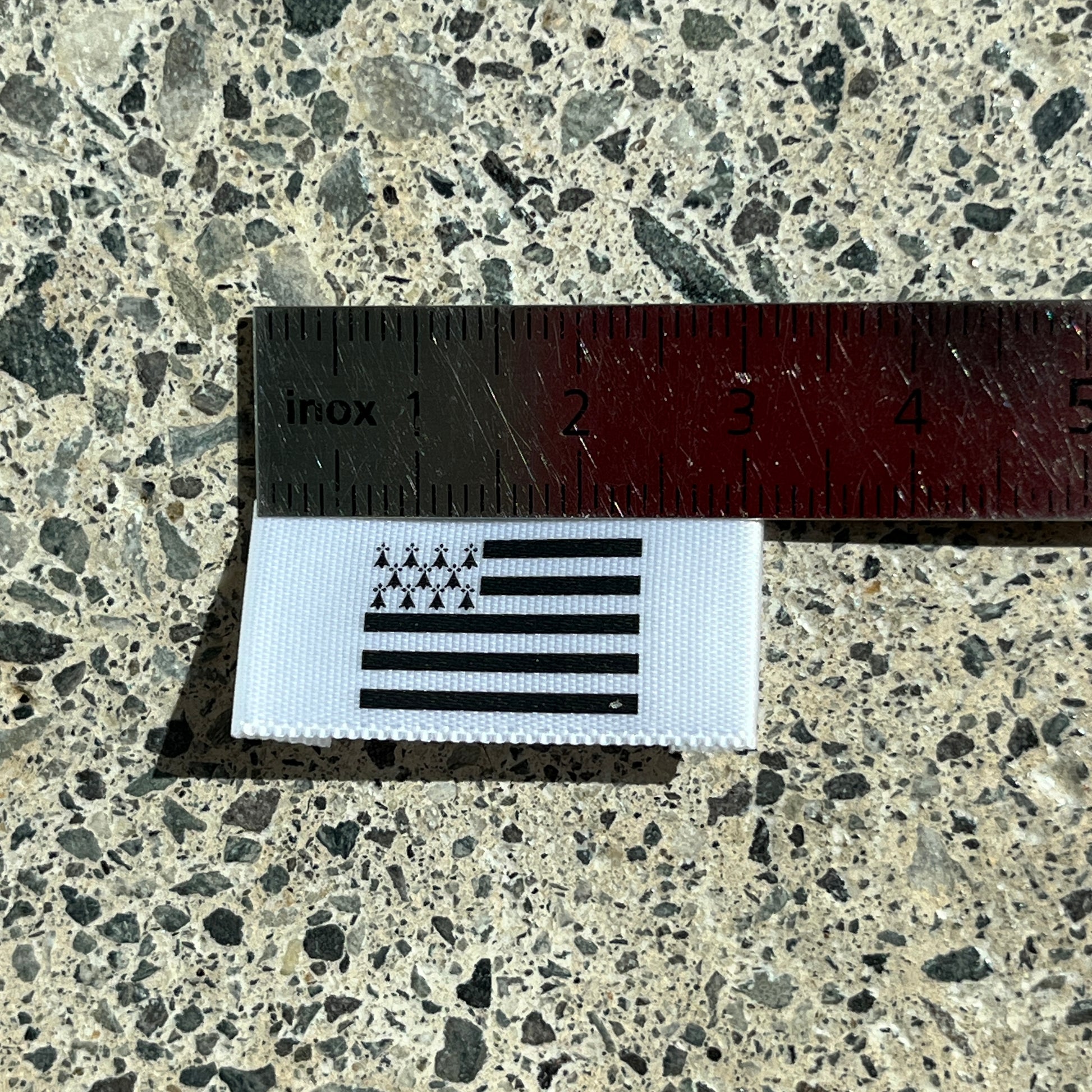 Pack ETIQUETTES  à coudre drapeau breton pour vêtement ou création couture  |  Shoeslaces - Shoeslaces-fr